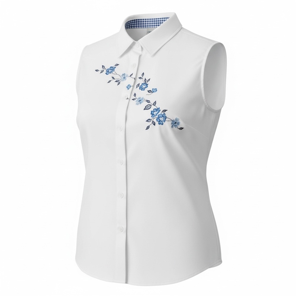 Vintage Cabin Creek Button Down with Embroidery